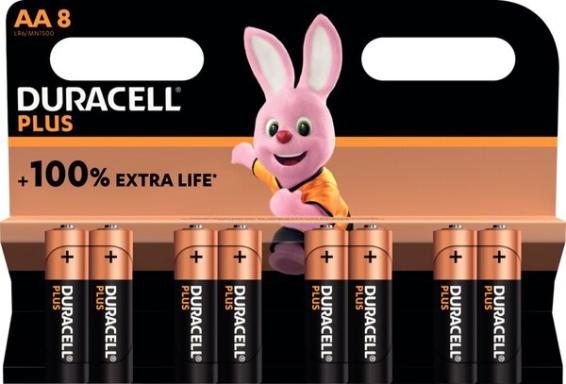 Image DURACELL_Batterie_Plus_NEW_-_AA_MN1500LR06_img1_4340728.jpg Image