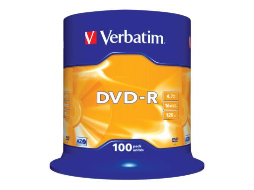 DVD-R 100er Spindel 16x Scratch Resistant