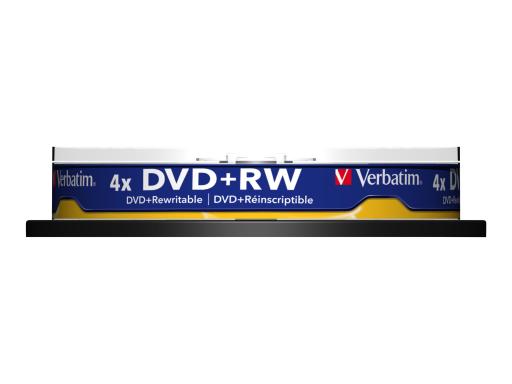 DVD+RW 10er Spindel 4x