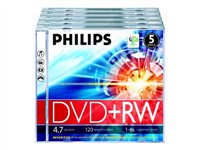 Image DVDRW_Philips_47GB_5pcs_jewel_case_4x_foil_img1_3692915.jpg Image