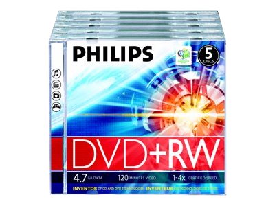 Image DVDRW_Philips_47GB_5pcs_jewel_case_4x_foil_img3_3692915.jpg Image