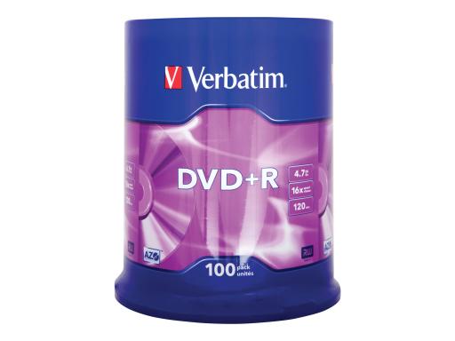 DVD+R 100er Spindel 16x