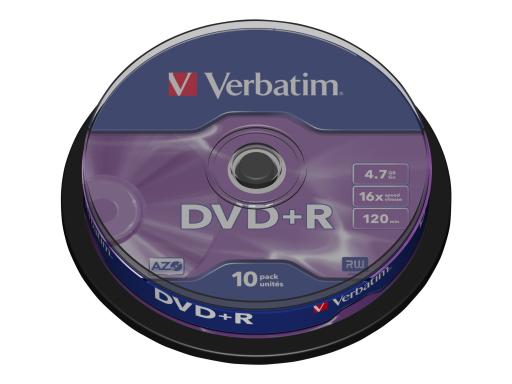 DVD+R 10er Spindel 16x