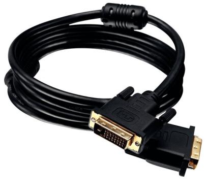 DVI Dual Link Kabel, 5,0m, schwarz 