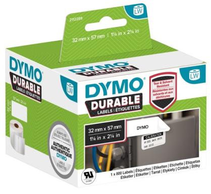 DYMO LW-Kunststoff-Etiketten, 1 Rolle a 800 Etiketten