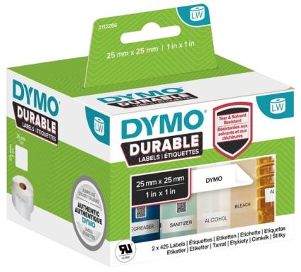 DYMO LW-Kunststoff-Etiketten, 2 Rollen a 850 Etiketten