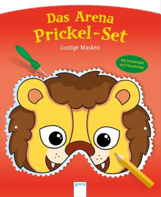 Das Arena Prickel-Set ? Lustige Masken, Nr: 70656-6