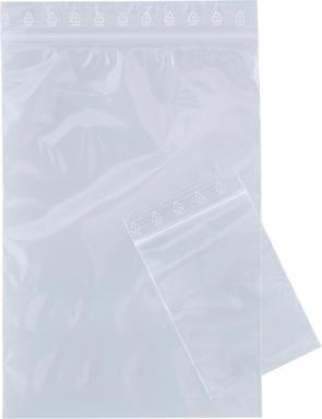 Debagrip Druckverschlussbeutel 60x80 mm, 50µ, transparent