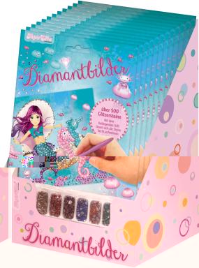 Diamantbilder im Display, Meerjungfrau, Nr: 10350