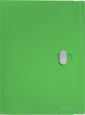 Dokumentenmappe Recycle, DIN A4, PP, grün, 3 Klappen, für ca. 150 Blatt