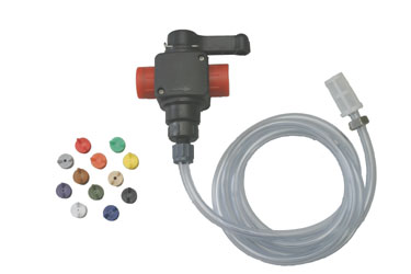 Dosiersystem/Dosiergerät/Dosierpumpe "Venturi Injektor" Verdünnt automatisch ein Produktkonzentrat mit Wasser (1 bis 25 %)