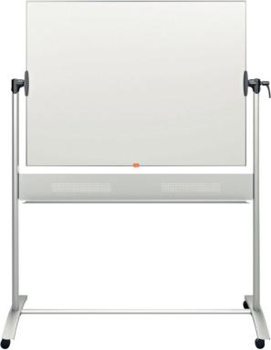 Dreh-Weißwandtafel Classic 1200x900mm magnethaftend, weiß, Stahl