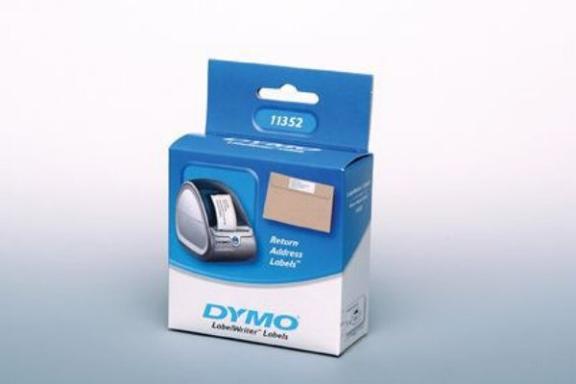 Dymo Rücksendeadress-Etiketten 25 x 54 mm weiß 500 St.    11352