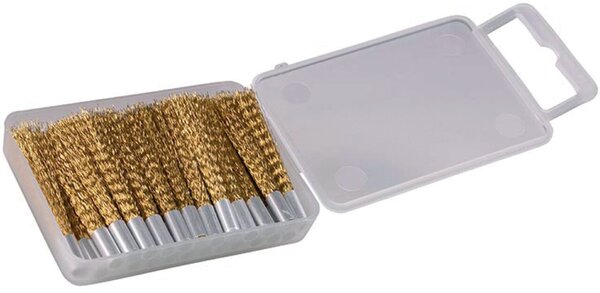 Messingdraht-Ersatzpinsel, Ø 4 mm, 40mm lang, passend für 760313