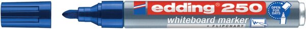 Whiteboardmarker 250 Rundspitze 1,5-3mm, blau nachfüllbar