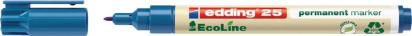 Permanetmarker 25, Rundspitze 1mm, blau, nachfüllbar mit T25