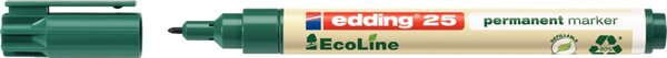 Permanetmarker 25, Rundspitze 1mm, grün, nachfüllbar mit T25