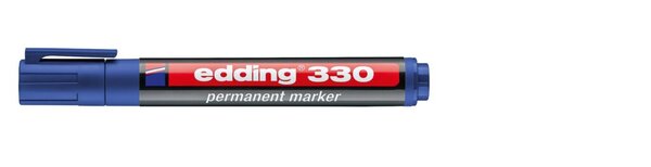 Permanentmarker Keilspitze 1,5-5mm blau