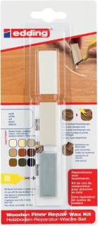 HolzbodenReparaturWachsset weiß 5 Hartwachse zum Ausbessern von Be-