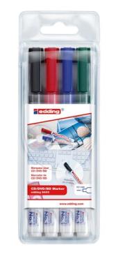 Image EDDING_CD-Marker_Edding_E-8400_Schwarz_Rot_img1_3844668.jpg Image