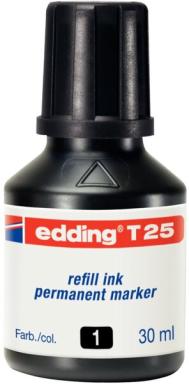 EDDING EDDI e-T25 refill ink perm. 4-T25001 marker schwarz 4-T25001