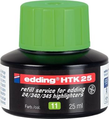EDDING HTK25 hellgrün Nachfülltinte mit Kapillarsystem (4-HTK25011)