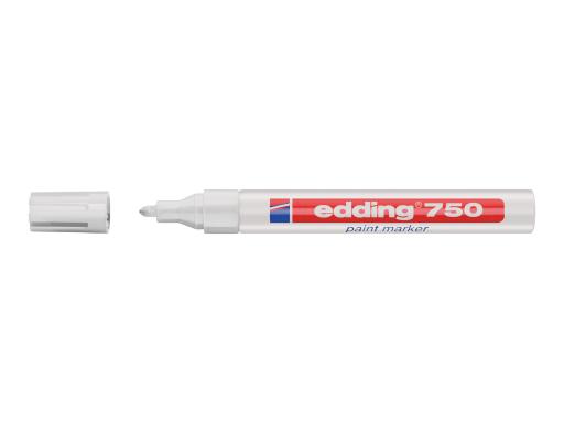EDDING Paint-Marker Edding E-750 Weiß Rundform 2 - 4 mm 1 St.