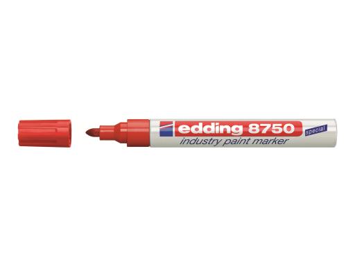 EDDING Paint-Marker Edding E-8750 Rot Rundform 2 - 4 mm 1 St.