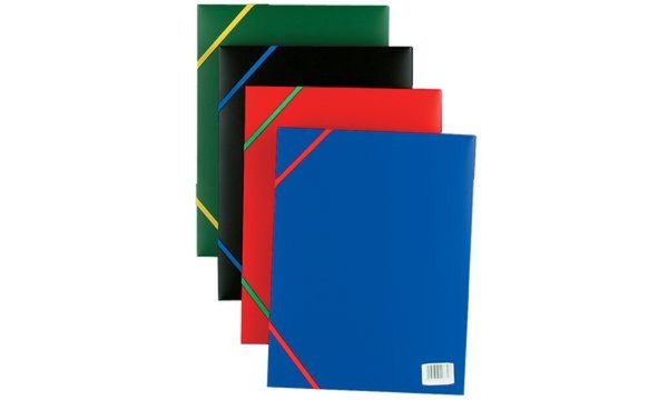 ELBA Eckspannermappe Standard, DIN A4, aus PP, rot (335181000)