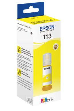 Image EPSON_113_EcoTank_Pigment_Yellow_ink_bottle_img4_3683599.jpg Image