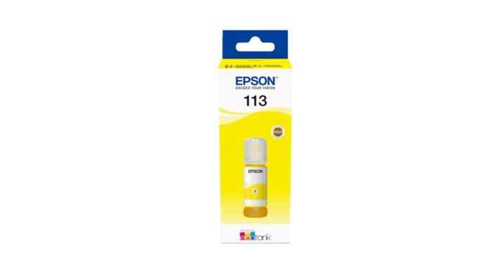 Image EPSON_113_EcoTank_Pigment_Yellow_ink_bottle_img7_3683599.jpg Image
