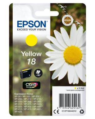 EPSON 18 Gelb Tintenpatrone