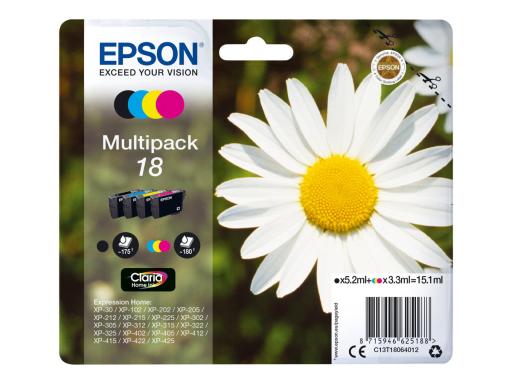 Image EPSON_18_Multipack_4er_Pack_Schwarz_Gelb_img1_3685422.jpg Image