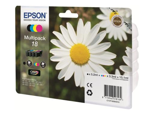 Image EPSON_18_Multipack_4er_Pack_Schwarz_Gelb_img2_3685422.jpg Image