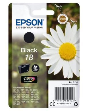 EPSON 18 Schwarz Tintenpatrone