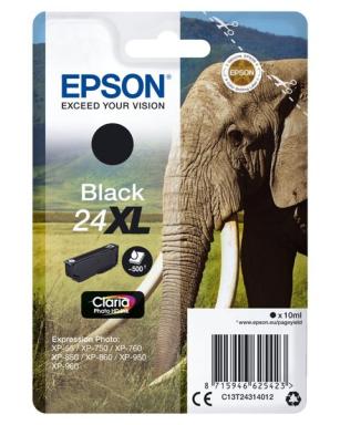 EPSON 24XL XL Schwarz Tintenpatrone