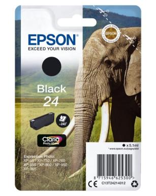 EPSON 24 Schwarz Tintenpatrone