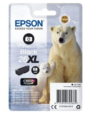 EPSON 26XL XL Photo schwarz Tintenpatrone