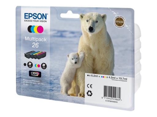 Image EPSON_26_Multipack_4er_Pack_Schwarz_Gelb_img1_3688240.jpg Image
