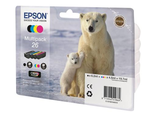 Image EPSON_26_Multipack_4er_Pack_Schwarz_Gelb_img2_3688240.jpg Image