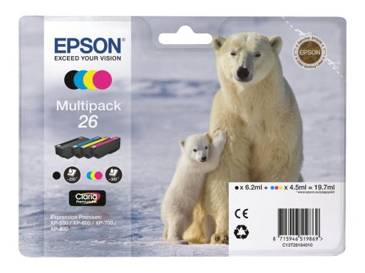 Image EPSON_26_Multipack_4er_Pack_Schwarz_Gelb_img3_3688240.jpg Image