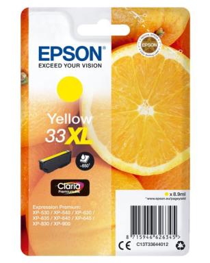 EPSON 33XL XL Gelb Tintenpatrone