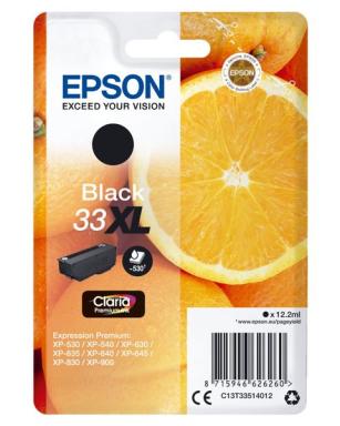 EPSON 33XL XL Schwarz Tintenpatrone