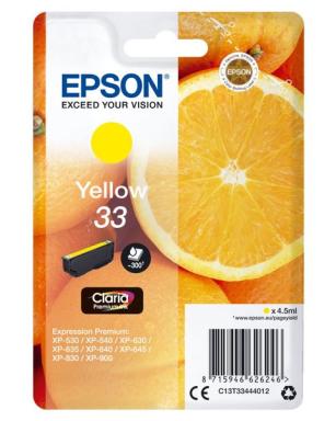 EPSON 33 Gelb Tintenpatrone