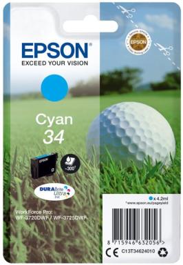 EPSON 34 Cyan Tintenpatrone