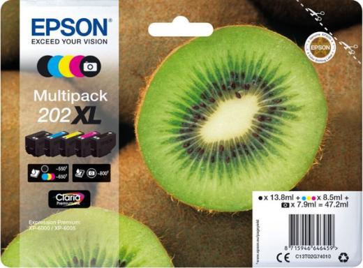 Image EPSON_Multipack_202XL_5er_Pack_Schwarz_Gelb_img3_3685086.jpg Image