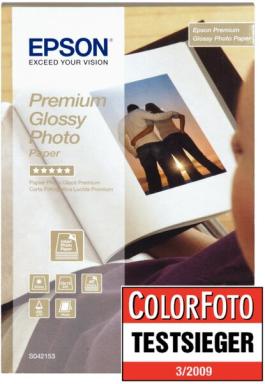 EPSON Premium Glossy Photo Paper Fotopapier 40 Blatt