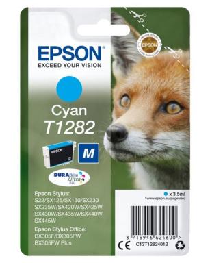 EPSON T1282 Größe M Cyan Tintenpatrone