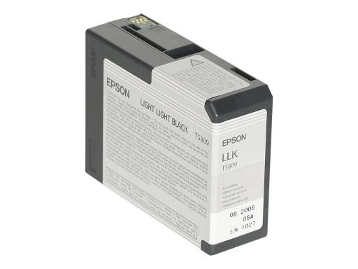 EPSON T5809 Light Light Black Tintenpatrone