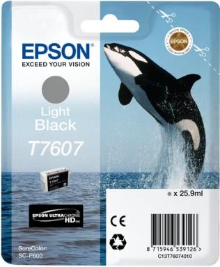 EPSON T7607 Schwarz Tintenpatrone